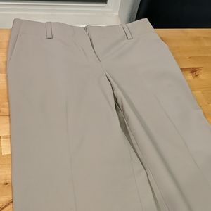 Ann Taylor, lined, gray-brown, size 0, dress pant